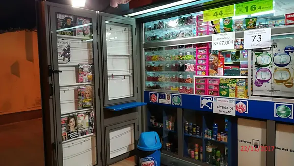 Imagen del punto de venta de Lotería