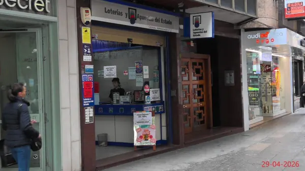 Imagen del punto de venta de Lotería