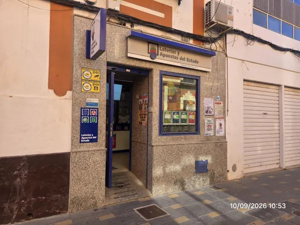 Imagen del punto de venta de Lotería
