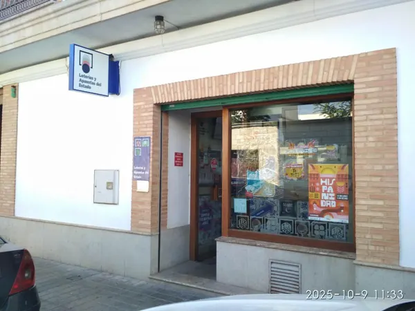 Imagen del punto de venta de Lotería