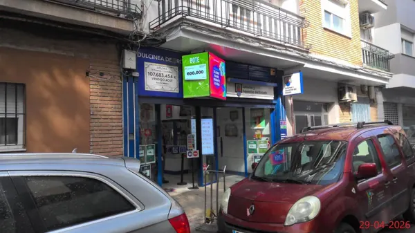 Imagen del punto de venta de Lotería