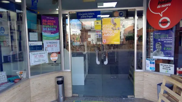 Imagen del punto de venta de Lotería