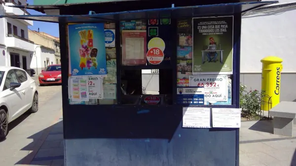 Imagen del punto de venta de Lotería
