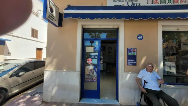 Imagen del punto de venta de Lotería