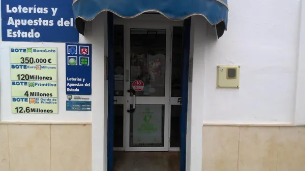 Imagen del punto de venta de Lotería