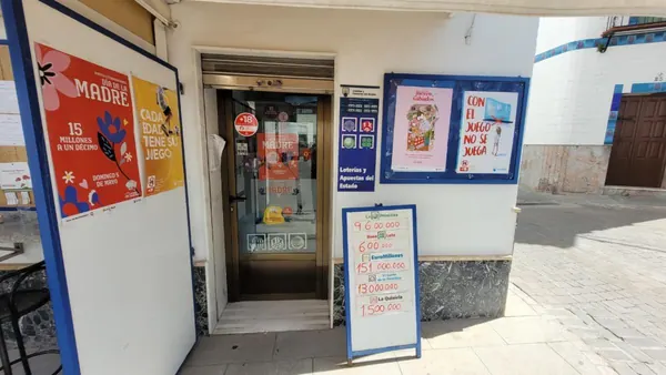 Imagen del punto de venta de Lotería