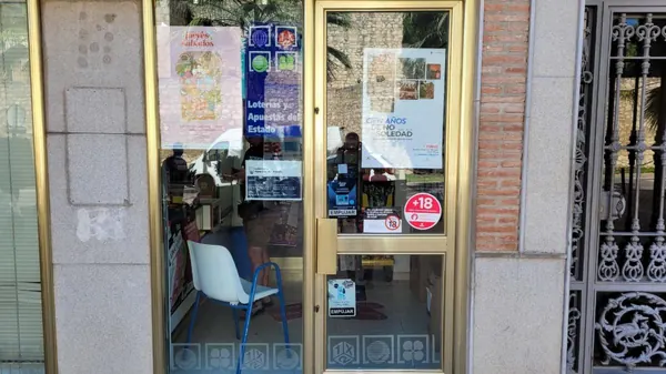 Imagen del punto de venta de Lotería