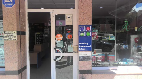 Imagen del punto de venta de Lotería