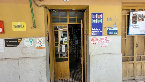Imagen del punto de venta de Lotería