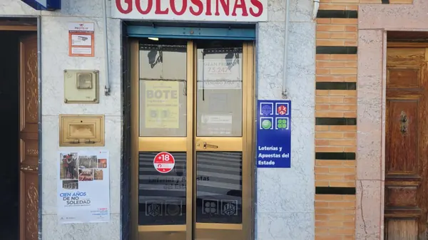 Imagen del punto de venta de Lotería