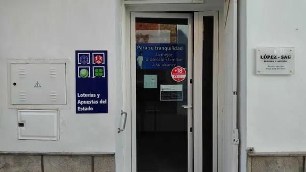 Imagen del punto de venta de Lotería