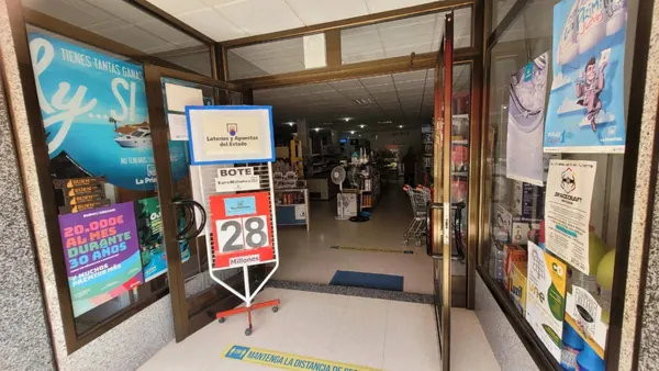 Imagen del punto de venta de Lotería