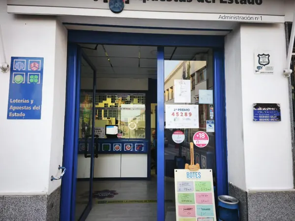 Imagen del punto de venta de Lotería