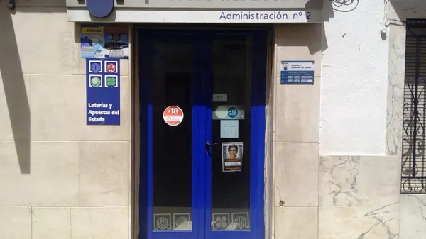 Imagen del punto de venta de Lotería