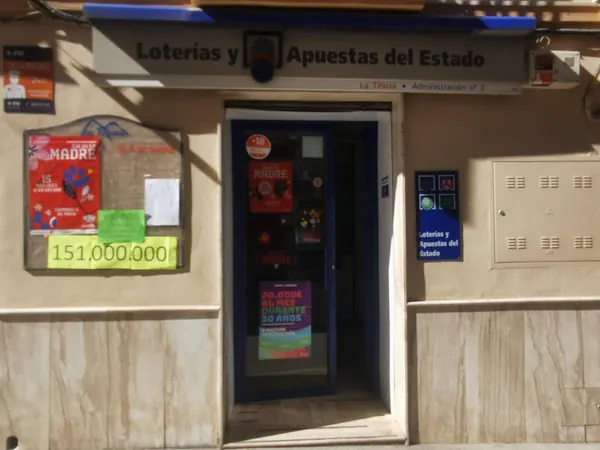 Imagen del punto de venta de Lotería