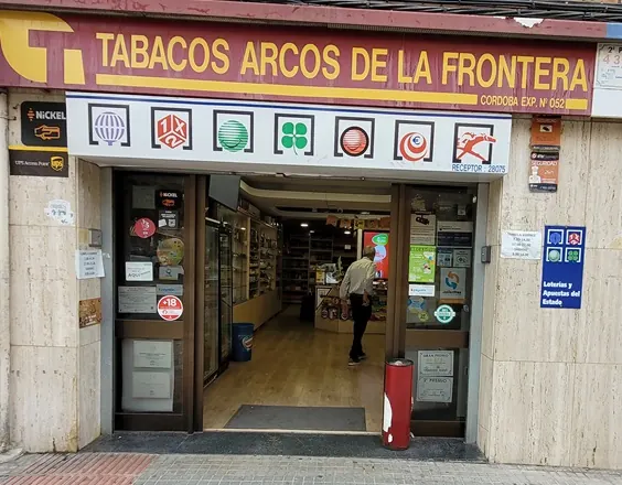 Imagen del punto de venta de Lotería
