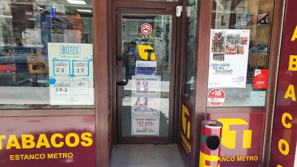 Imagen del punto de venta de Lotería