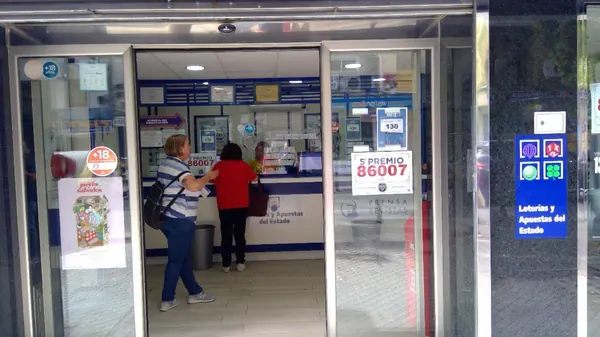 Imagen del punto de venta de Lotería
