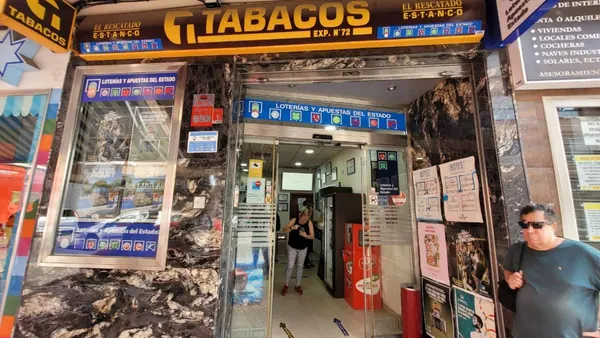Imagen del punto de venta de Lotería