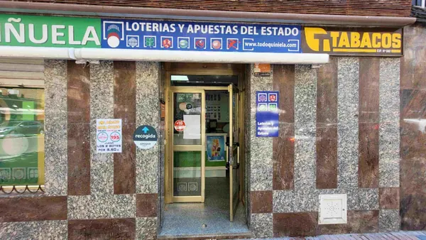 Imagen del punto de venta de Lotería