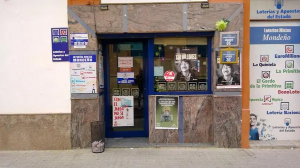 Imagen del punto de venta de Lotería