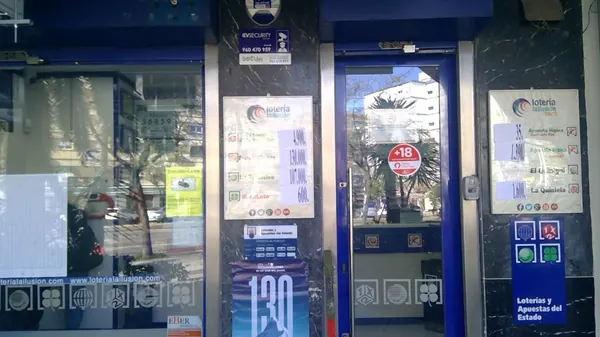 Imagen del punto de venta de Lotería