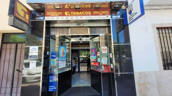 Imagen del punto de venta de Lotería