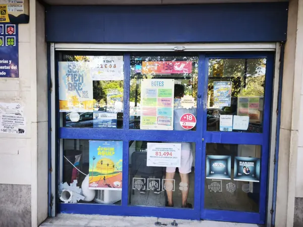 Imagen del punto de venta de Lotería