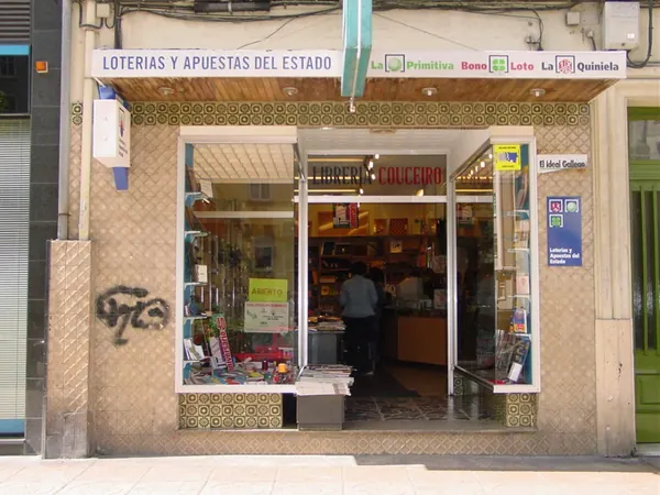 Imagen del punto de venta de Lotería