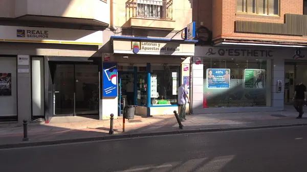 Imagen del punto de venta de Lotería