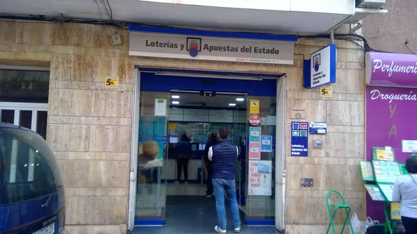 Imagen del punto de venta de Lotería