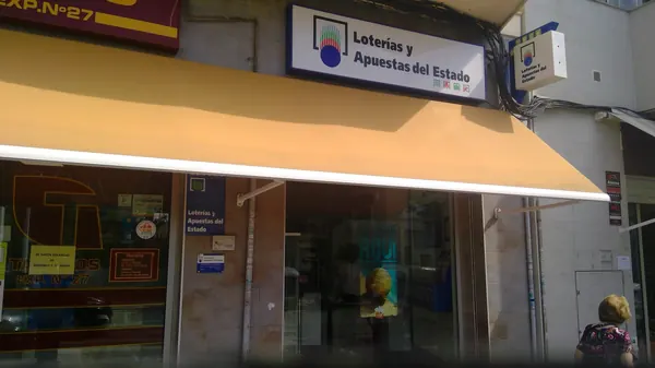 Imagen del punto de venta de Lotería