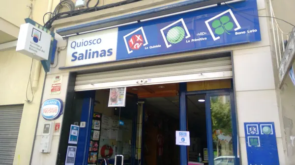 Imagen del punto de venta de Lotería