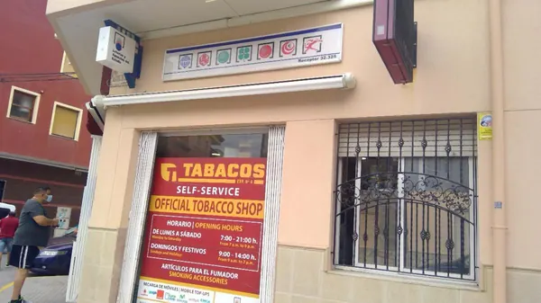 Imagen del punto de venta de Lotería