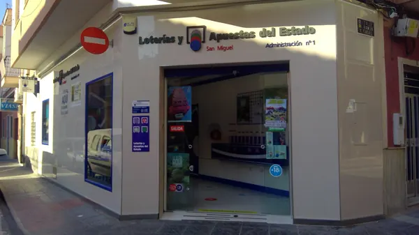 Imagen del punto de venta de Lotería