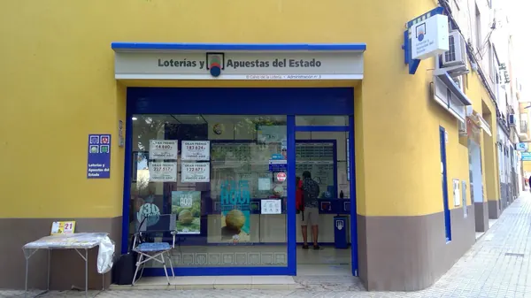 Imagen del punto de venta de Lotería