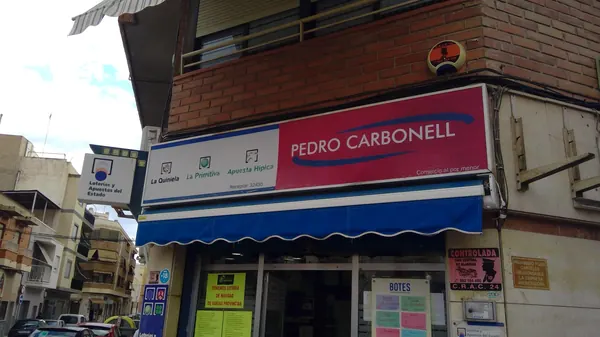 Imagen del punto de venta de Lotería