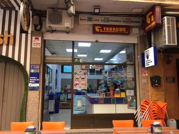 Imagen del punto de venta de Lotería