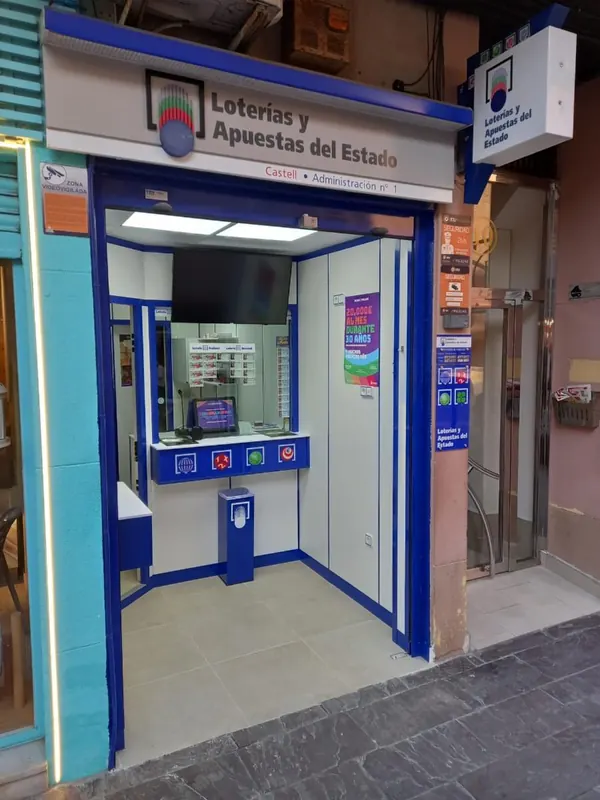 Imagen del punto de venta de Lotería