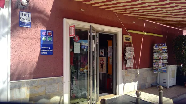 Imagen del punto de venta de Lotería