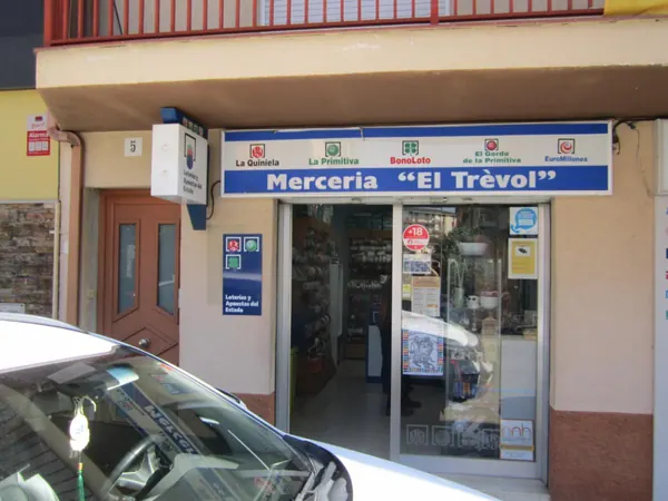 Imagen del punto de venta de Lotería
