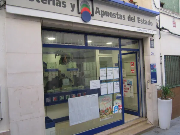 Imagen del punto de venta de Lotería