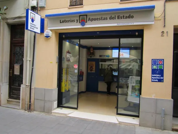 Imagen del punto de venta de Lotería