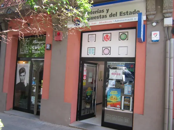 Imagen del punto de venta de Lotería