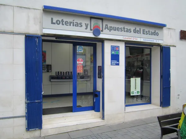 Imagen del punto de venta de Lotería