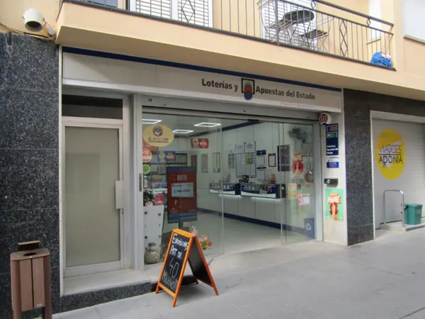 Imagen del punto de venta de Lotería