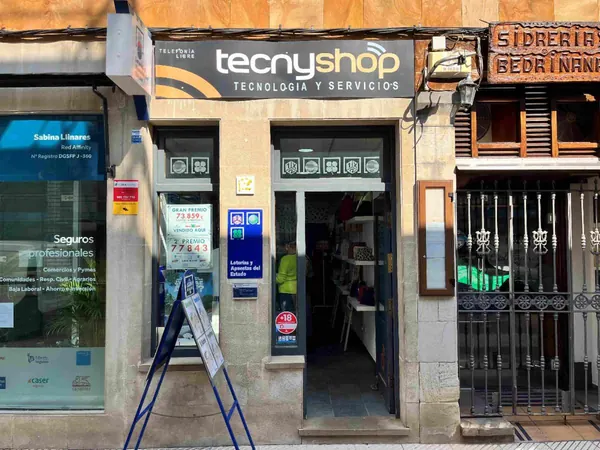 Imagen del punto de venta de Lotería