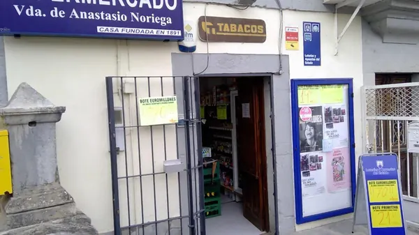 Imagen del punto de venta de Lotería