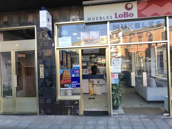 Imagen del punto de venta de Lotería