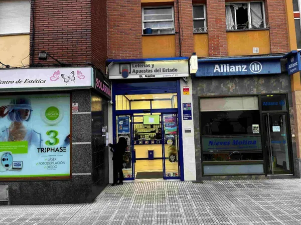 Imagen del punto de venta de Lotería